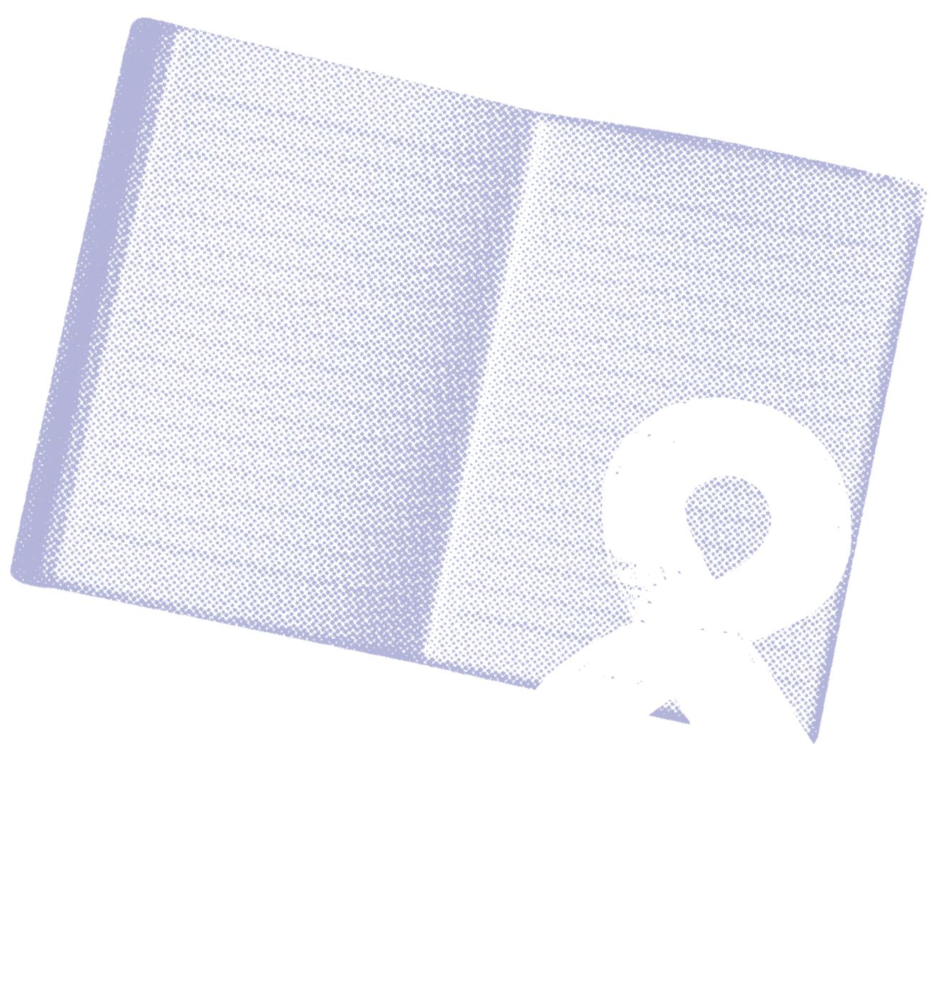 Book and ampersand